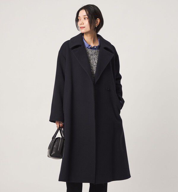 UNITED ARROWS green label relaxing「CANGIOLI W ステンカラー コート」|ステンカラーコート|