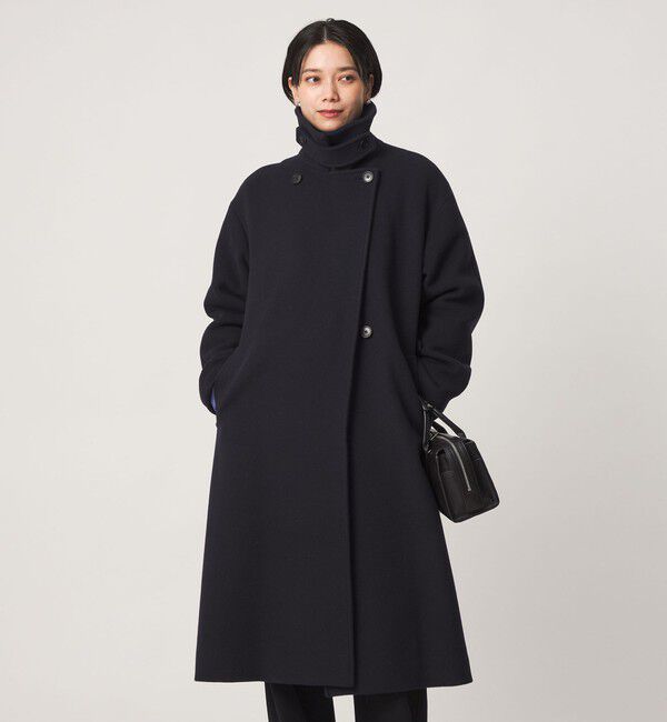UNITED ARROWS green label relaxing「CANGIOLI W ステンカラー コート」|ステンカラーコート|