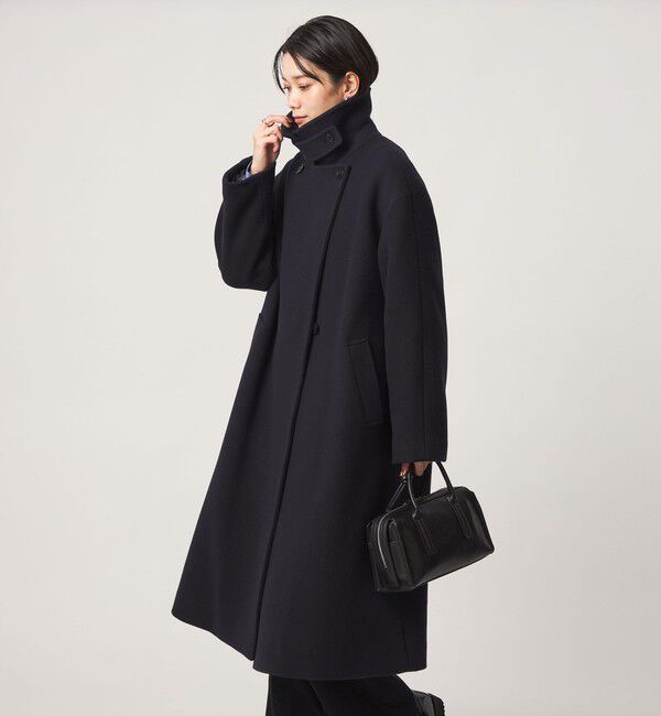 UNITED ARROWS green label relaxing「CANGIOLI W ステンカラー コート」|ステンカラーコート|