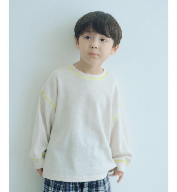 UNITED ARROWS green label relaxing「ハニカム ステッチ ロングスリーブ Tシャツ / キッズ 100cm-160cm」|Tシャツ・カットソー|