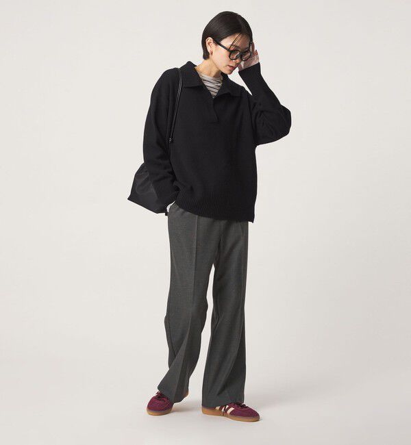 UNITED ARROWS green label relaxing「【結論シリーズ】ホッとニーハイフレアパンツ マシンウォッシャブル ストレッチ 帯電防止 」|その他|