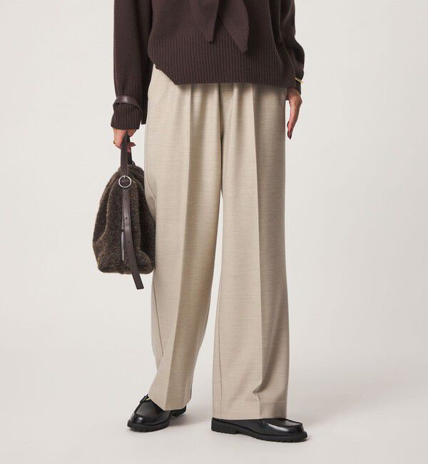 UNITED ARROWS green label relaxing「【結論シリーズ】ホッとニーハイフレアパンツ マシンウォッシャブル ストレッチ 帯電防止 」|その他|NATURAL