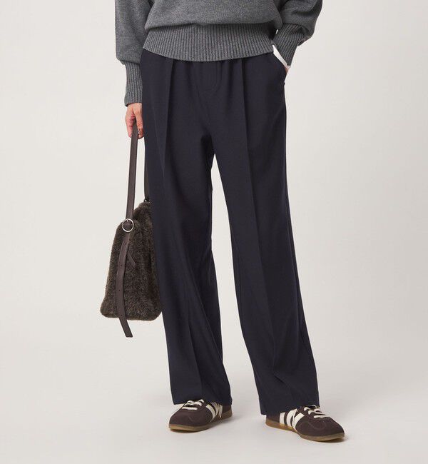 UNITED ARROWS green label relaxing「【結論シリーズ】ホッとニーハイフレアパンツ マシンウォッシャブル ストレッチ 帯電防止 」|その他|