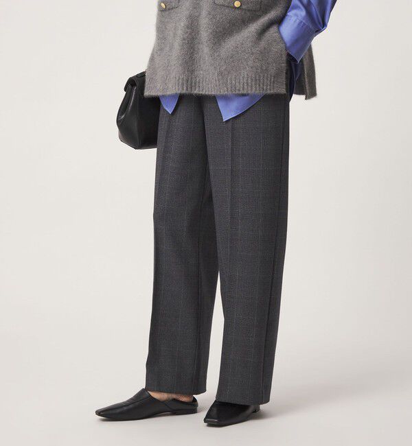 UNITED ARROWS green label relaxing「【結論シリーズ】ホッとニーハイフレアパンツ マシンウォッシャブル ストレッチ 帯電防止 」|その他|