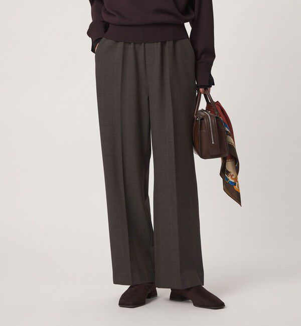 UNITED ARROWS green label relaxing「【結論シリーズ】ホッとニーハイフレアパンツ マシンウォッシャブル ストレッチ 帯電防止 」|その他|その他2