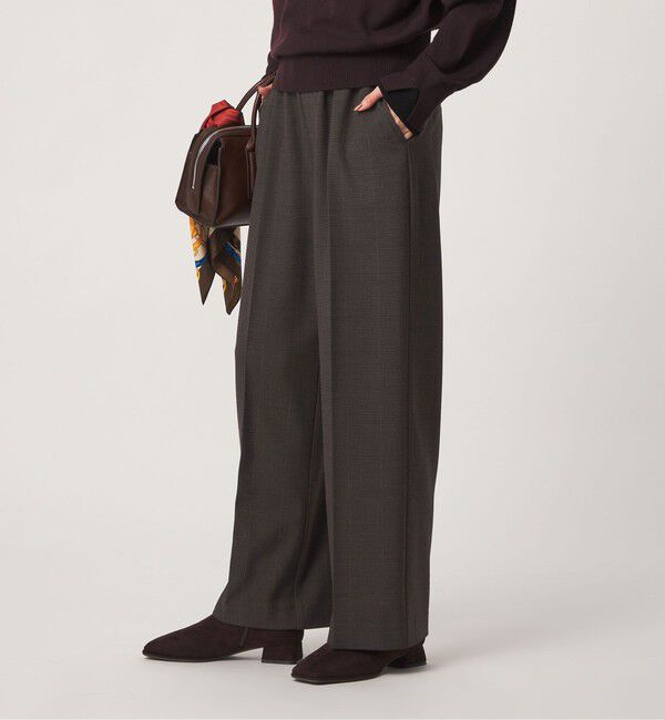UNITED ARROWS green label relaxing「【結論シリーズ】ホッとニーハイフレアパンツ マシンウォッシャブル ストレッチ 帯電防止 」|その他|