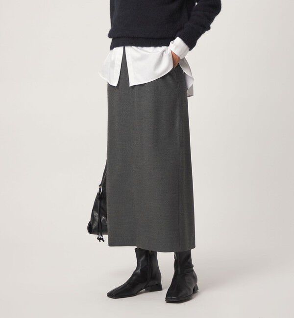 UNITED ARROWS green label relaxing「【結論シリーズ】ホッとタイトスカート マシンウォッシャブル ストレッチ 帯電防止」|タイト|