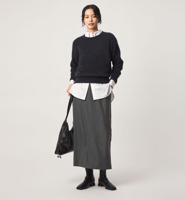 UNITED ARROWS green label relaxing「【結論シリーズ】ホッとタイトスカート マシンウォッシャブル ストレッチ 帯電防止」|タイト|