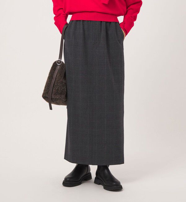 UNITED ARROWS green label relaxing「【結論シリーズ】ホッとタイトスカート マシンウォッシャブル ストレッチ 帯電防止」|タイト|その他1