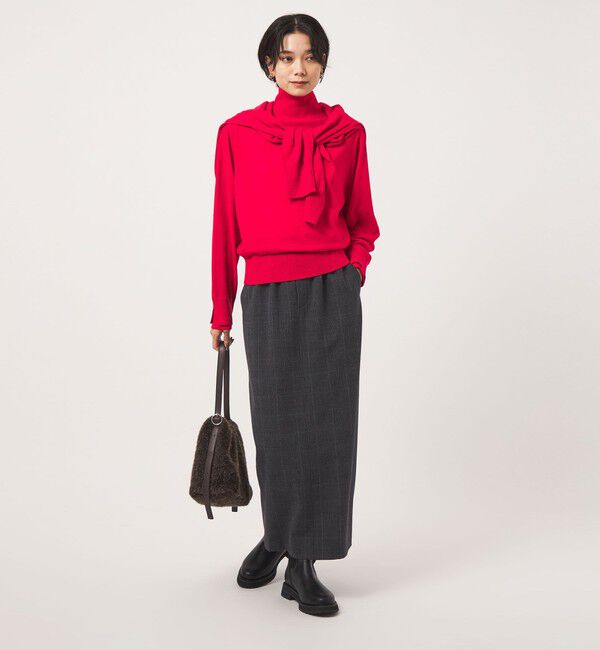 UNITED ARROWS green label relaxing「【結論シリーズ】ホッとタイトスカート マシンウォッシャブル ストレッチ 帯電防止」|タイト|