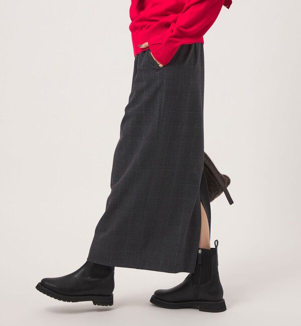 UNITED ARROWS green label relaxing「【結論シリーズ】ホッとタイトスカート マシンウォッシャブル ストレッチ 帯電防止」|タイト|