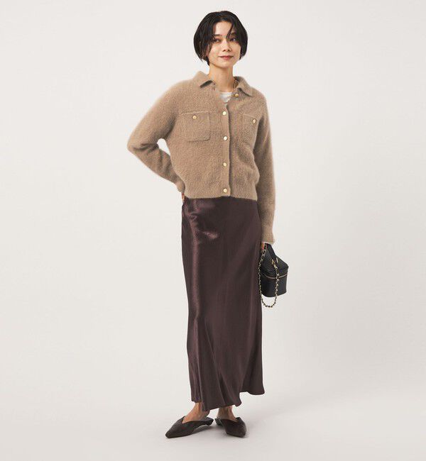UNITED ARROWS green label relaxing「【結論シリーズ】凛とヘアリーカーデ」|カーディガン|