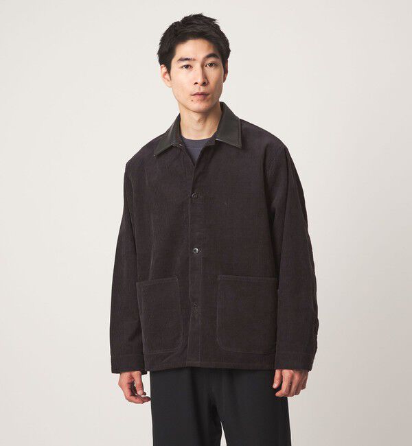 UNITED ARROWS green label relaxing「【別注】＜UNIVERSAL OVERALL＞GLR コーデュロイ カバーオール ジャケット」|ブルゾン・スタジャン|