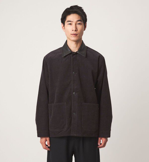 UNITED ARROWS green label relaxing「【別注】＜UNIVERSAL OVERALL＞GLR コーデュロイ カバーオール ジャケット」|ブルゾン・スタジャン|