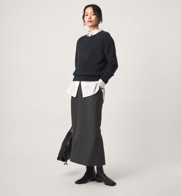 UNITED ARROWS green label relaxing「ヘアリー ニット プルオーバー」|ニット・セーター|