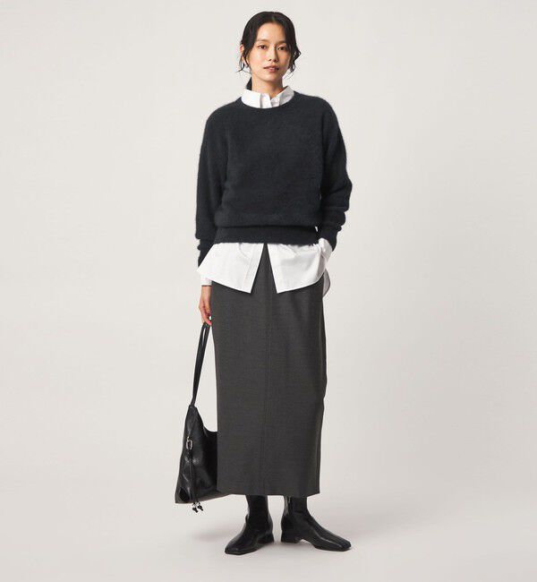 UNITED ARROWS green label relaxing「ヘアリー ニット プルオーバー」|ニット・セーター|