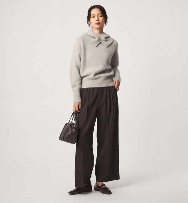 UNITED ARROWS green label relaxing「ヘアリー ニット プルオーバー」|ニット・セーター|