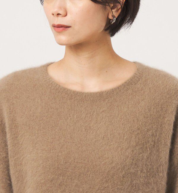 UNITED ARROWS green label relaxing「ヘアリー ニット プルオーバー」|ニット・セーター|