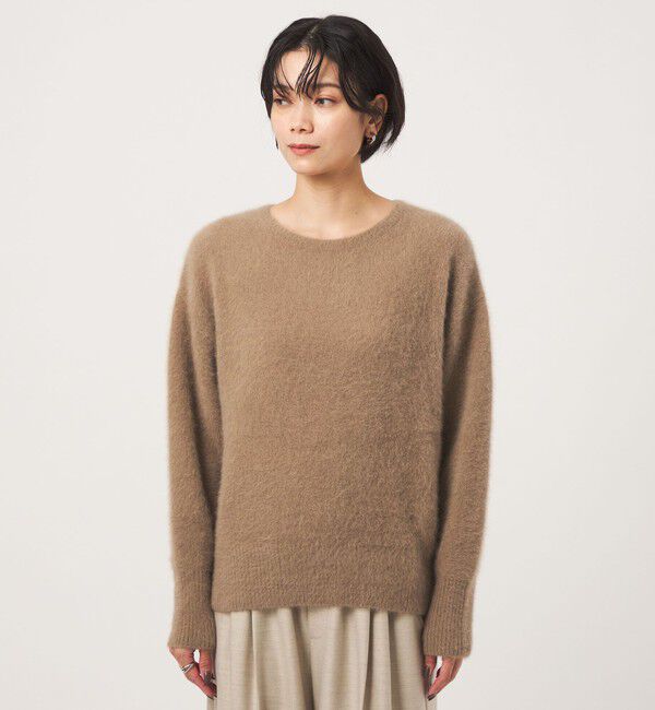 UNITED ARROWS green label relaxing「ヘアリー ニット プルオーバー」|ニット・セーター|
