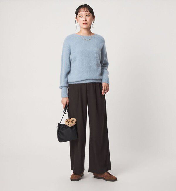 UNITED ARROWS green label relaxing「ヘアリー ニット プルオーバー」|ニット・セーター|
