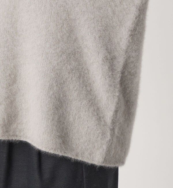 UNITED ARROWS green label relaxing「ヘアリー Vネック ニット プルオーバー」|ニット・セーター|