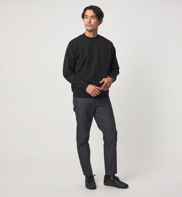 UNITED ARROWS green label relaxing「【WEB限定】JUST fit デイリー ダンボール クルーネック スウェット」|スウェット・ジャージ|