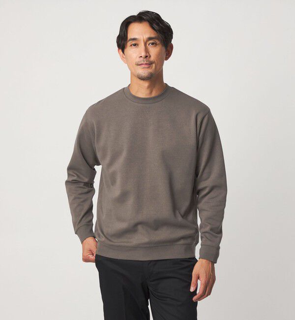 UNITED ARROWS green label relaxing「【WEB限定】JUST fit デイリー ダンボール クルーネック スウェット」|スウェット・ジャージ|