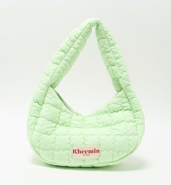 NICE WEATHER「＜Rheemin＞ビスケット ラウンド ビッグナゲット/ショルダーバッグ」|ショルダー・メッセンジャー|LIME