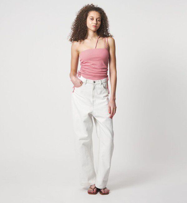 BEAUTY&YOUTH UNITED ARROWS「＜Lepidos＞バンピー ドット ワンショルダー トップ」|スポーツ|