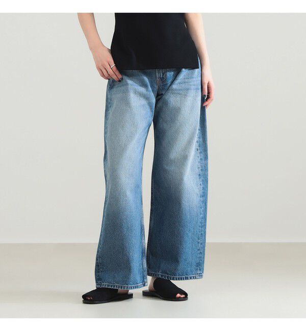 BEAMS SELECTION for WOMEN「B SIDES / FLOPPY デニムパンツ」|デニム|
