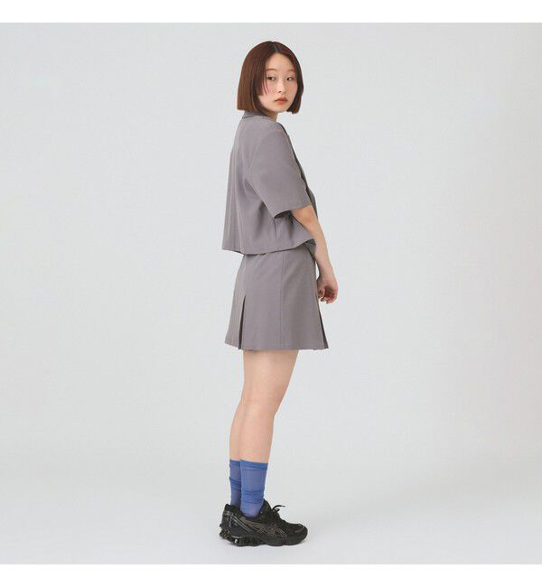 Ray BEAMS 「ボックス タック ミニ スカート」|スカート|