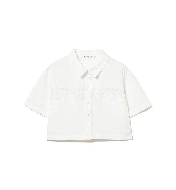 Ray BEAMS 「カットワーク レース シャツ」|シャツ・ブラウス|