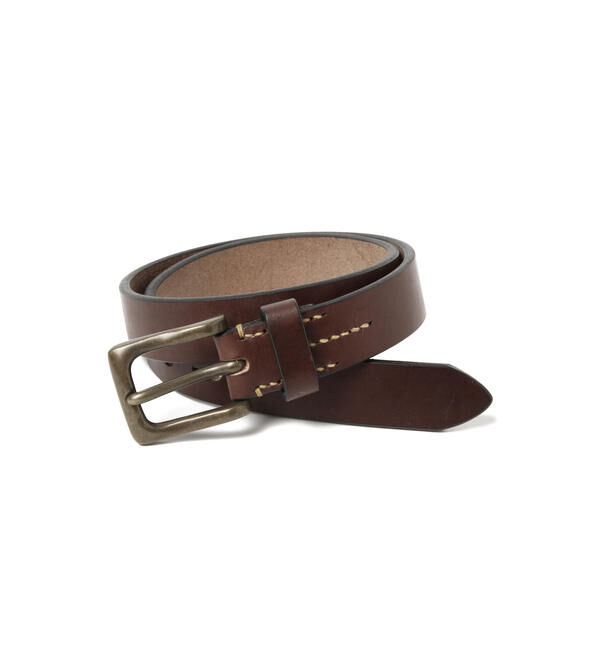 BEAMS PLUS「ARTS & CRAFTS / HOLSTER CURVE BELT」|ベルト|BROWN