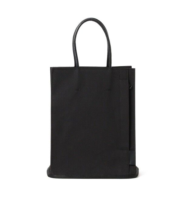 bPr BEAMS「ROOTOTE / RO.A5.TOFU-2B スクエア バッグ」|ポーチ|BLACK