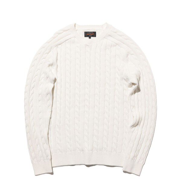 BEAMS PLUS「Crew Cable」|ニット・セーター|