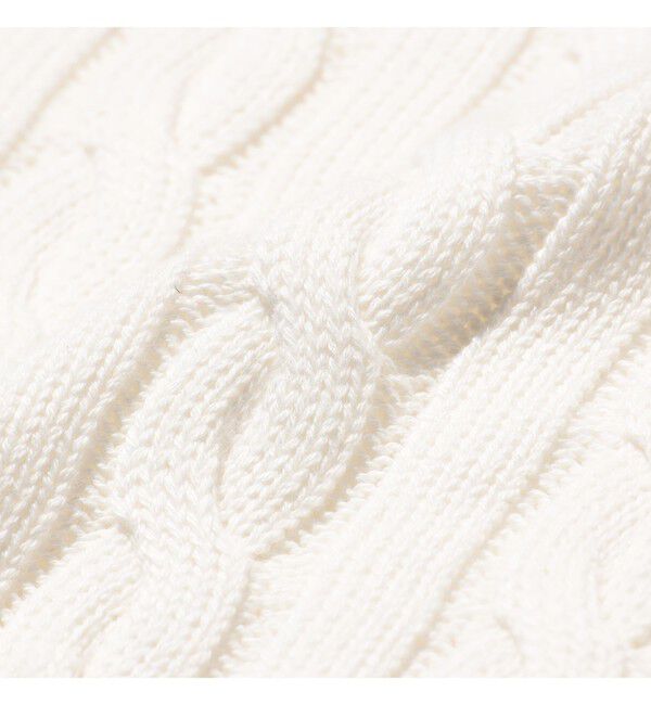 BEAMS PLUS「V-Neck Vest Cable」|ニット・セーター|
