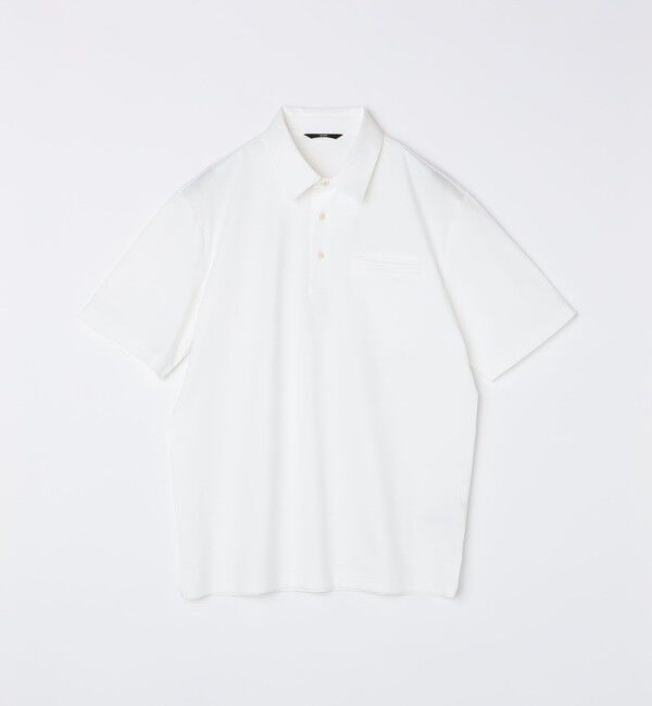 SHIPS「SHIPS: 〈接触冷感 / 抗菌防臭機能〉クールタッチ スムース ポロシャツ」|Tシャツ・カットソー|