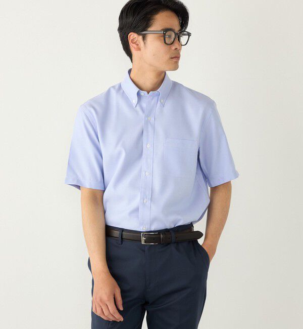 SHIPS Colors 「SHIPS Colors:SMART TECH(R) ノーアイロン ボタンダウン シャツ」|シャツ・ブラウス|