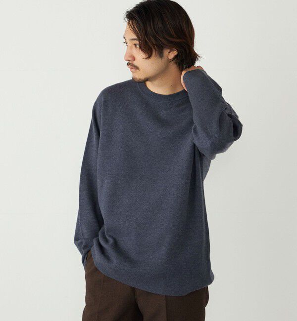 SHIPS Colors 「SHIPS Colors:〈吸湿発熱〉Solist(R) Heat ハーフ ミラノ ニット◇」|ニット・セーター|