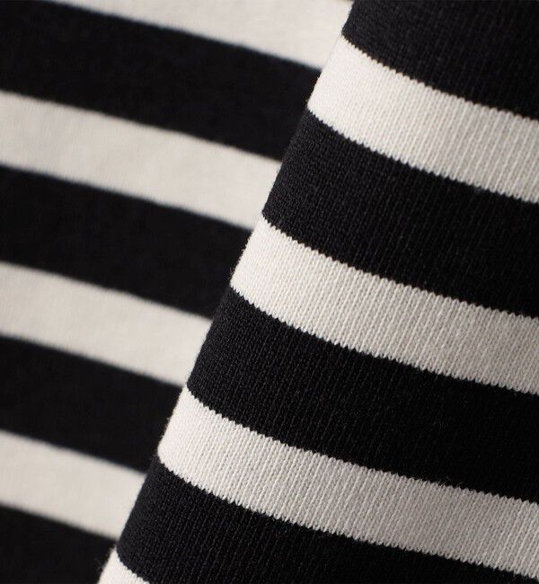 SHIPS for women「SHIPS Primary Navy Label:コットン 天竺 ハーフ スリーブ TEE」|Tシャツ・カットソー|