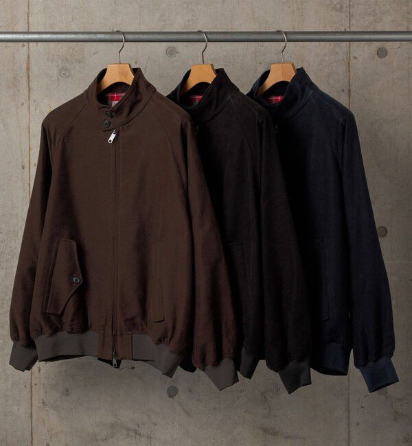 SHIPS「【SHIPS別注】BARACUTA: G9 BOX JACKET LIGHT MOLESKIN」|ブルゾン・スタジャン|