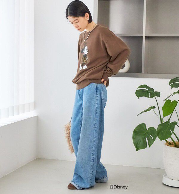 SHIPS for women「《予約》【SHIPS別注】GOOD ROCK SPEED:〈洗濯機可能〉MICKEY / SWEAT」|スウェット・ジャージ|