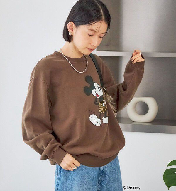 SHIPS for women「《予約》【SHIPS別注】GOOD ROCK SPEED:〈洗濯機可能〉MICKEY / SWEAT」|スウェット・ジャージ|