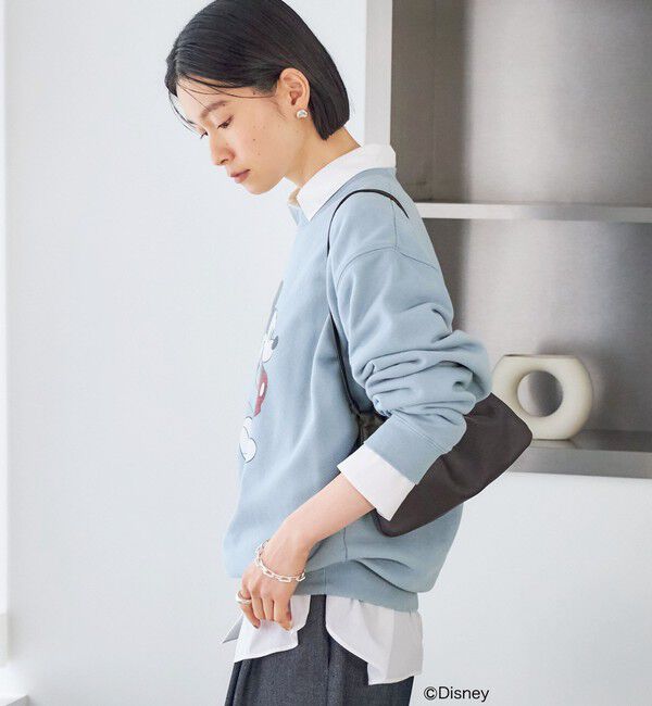 SHIPS for women「《予約》【SHIPS別注】GOOD ROCK SPEED:〈洗濯機可能〉MICKEY / SWEAT」|スウェット・ジャージ|