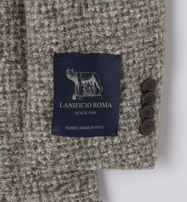 SHIPS「〈FUNCTION〉LANIFICIO ROMA スライバー ニット ジャケット」|テーラードジャケット|