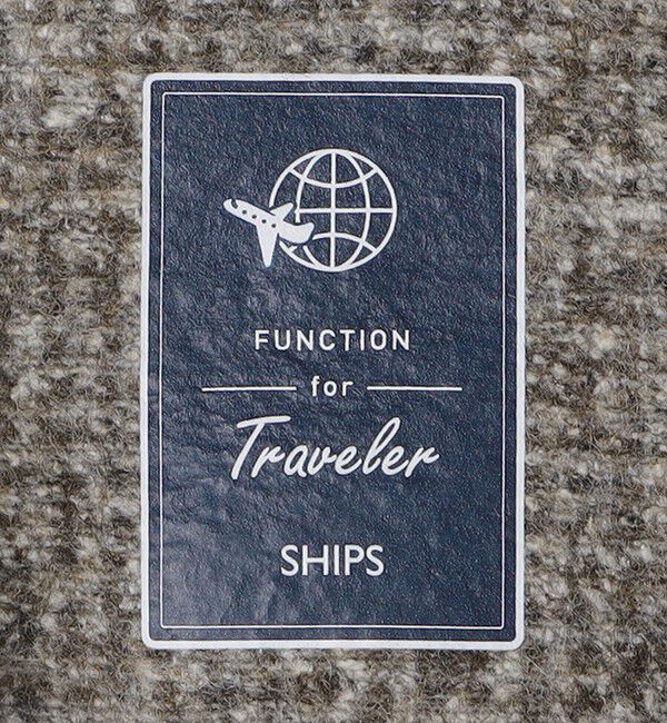 SHIPS「〈FUNCTION〉LANIFICIO ROMA スライバー ニット ジャケット」|テーラードジャケット|