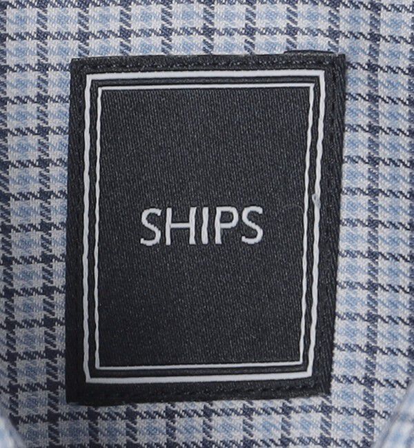 SHIPS「MADE IN JAPAN ガンクラブ チェック ワイドカラー シャツ」|シャツ・ブラウス|