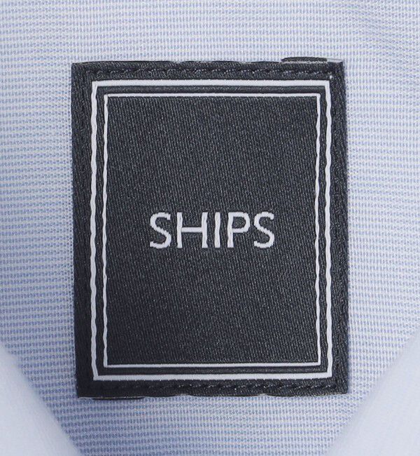 SHIPS「MADE IN JAPAN ヘアライン ストライプ ワイドカラー シャツ」|シャツ・ブラウス|