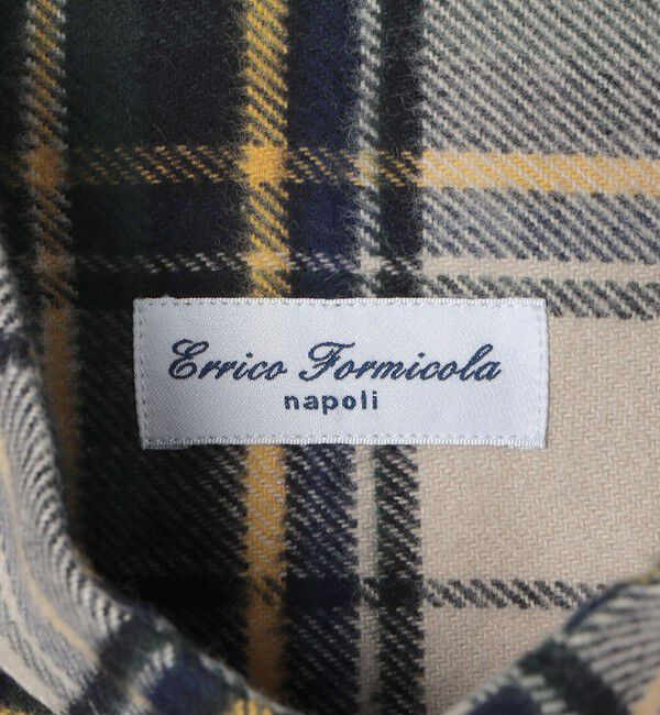SHIPS「【SHIPS別注】Errico Formicola: ALBERTO タータン シャツ アウター」|シャツ・ブラウス|