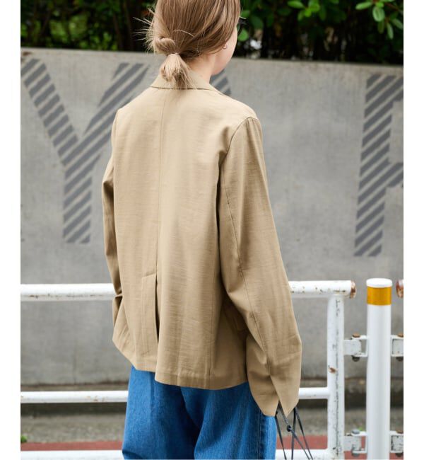 OUTDOOR PRODUCTS Usual Things「レーヨンドライタッチ1Bライトジャケット セットアップ対応」|テーラードジャケット|